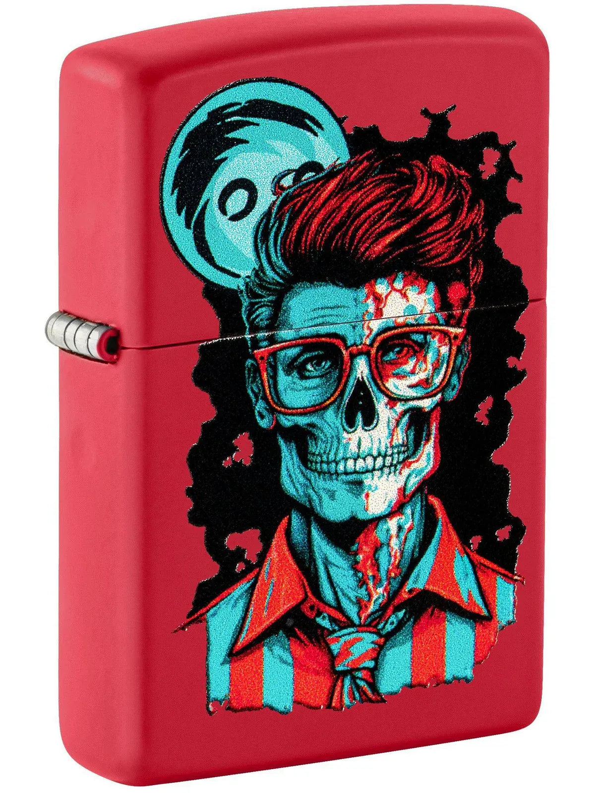 Zippo Lighter: Dapper Skeleton Design