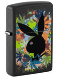 Zippo Lighter: Playboy Bunny with Weed Leaves