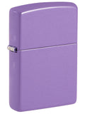 Zippo Lighter: Smokey Lavender Design
