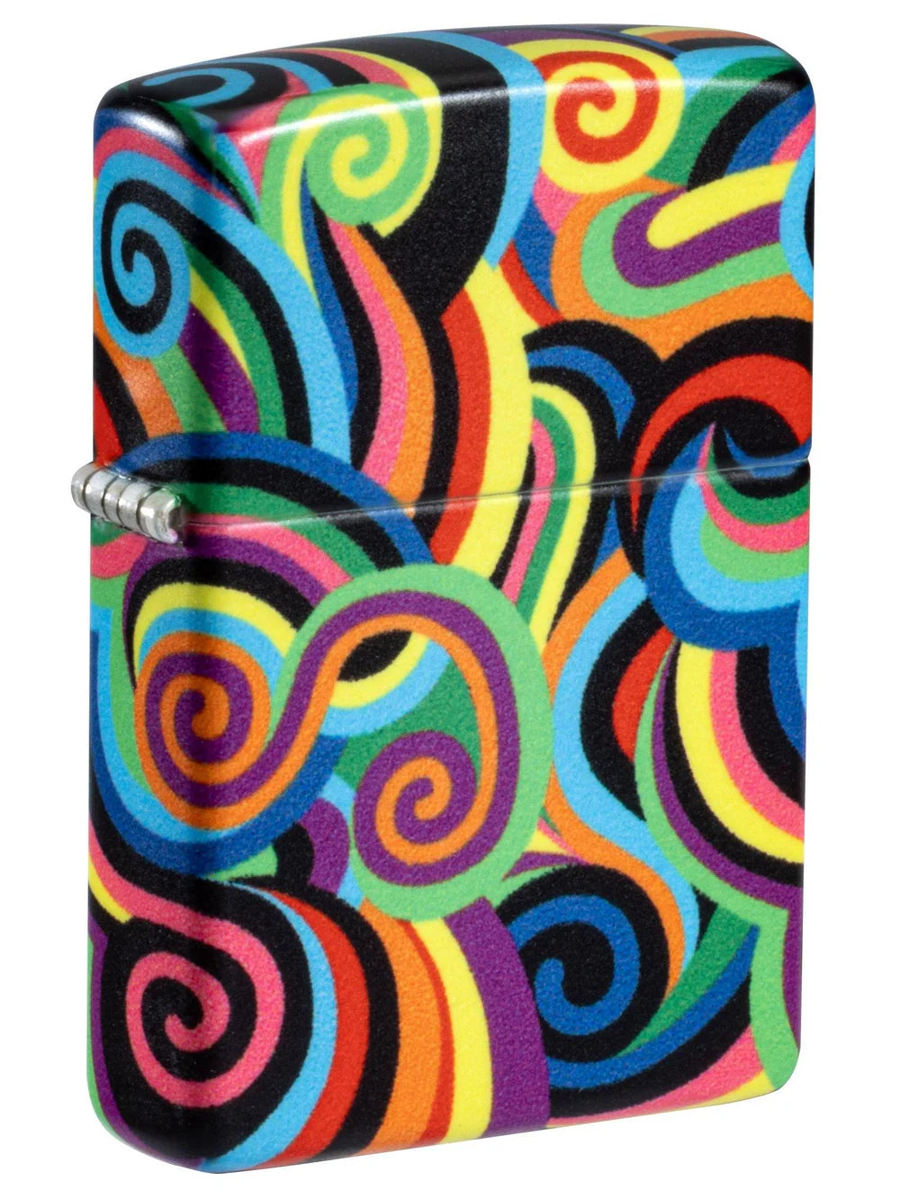 Zippo Lighter Swirl Pattern by Rick Rietveld Glow in the Dark