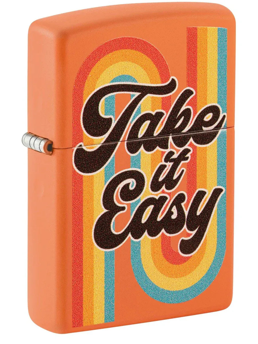 Zippo Lighter: Take It Easy Design