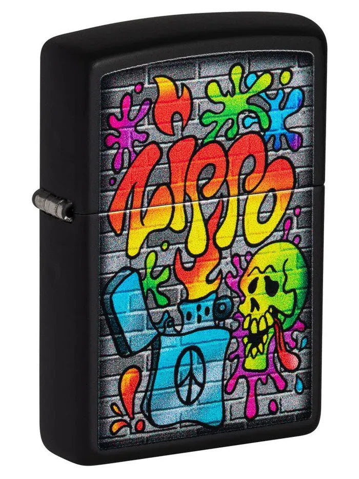 Zippo Lighter: Zippo Street Art Design