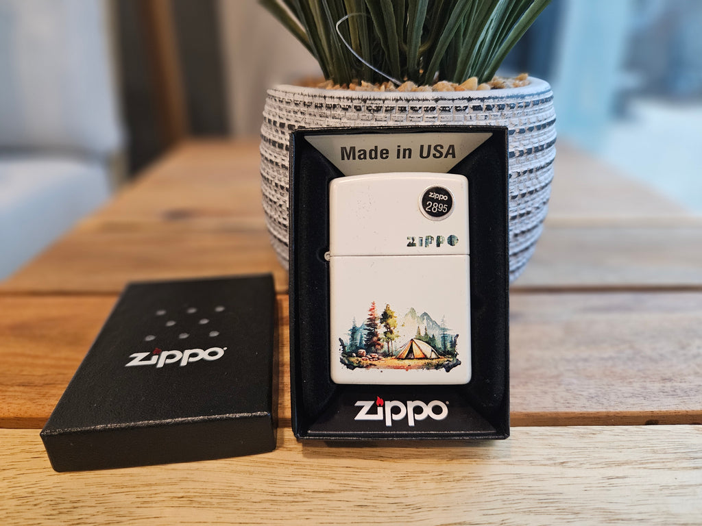Zippo Lighter: Nature Retreat Design