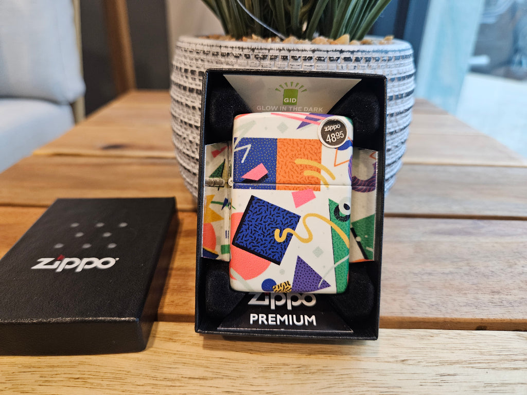 Zippo Lighter: Throwback Pattern Design