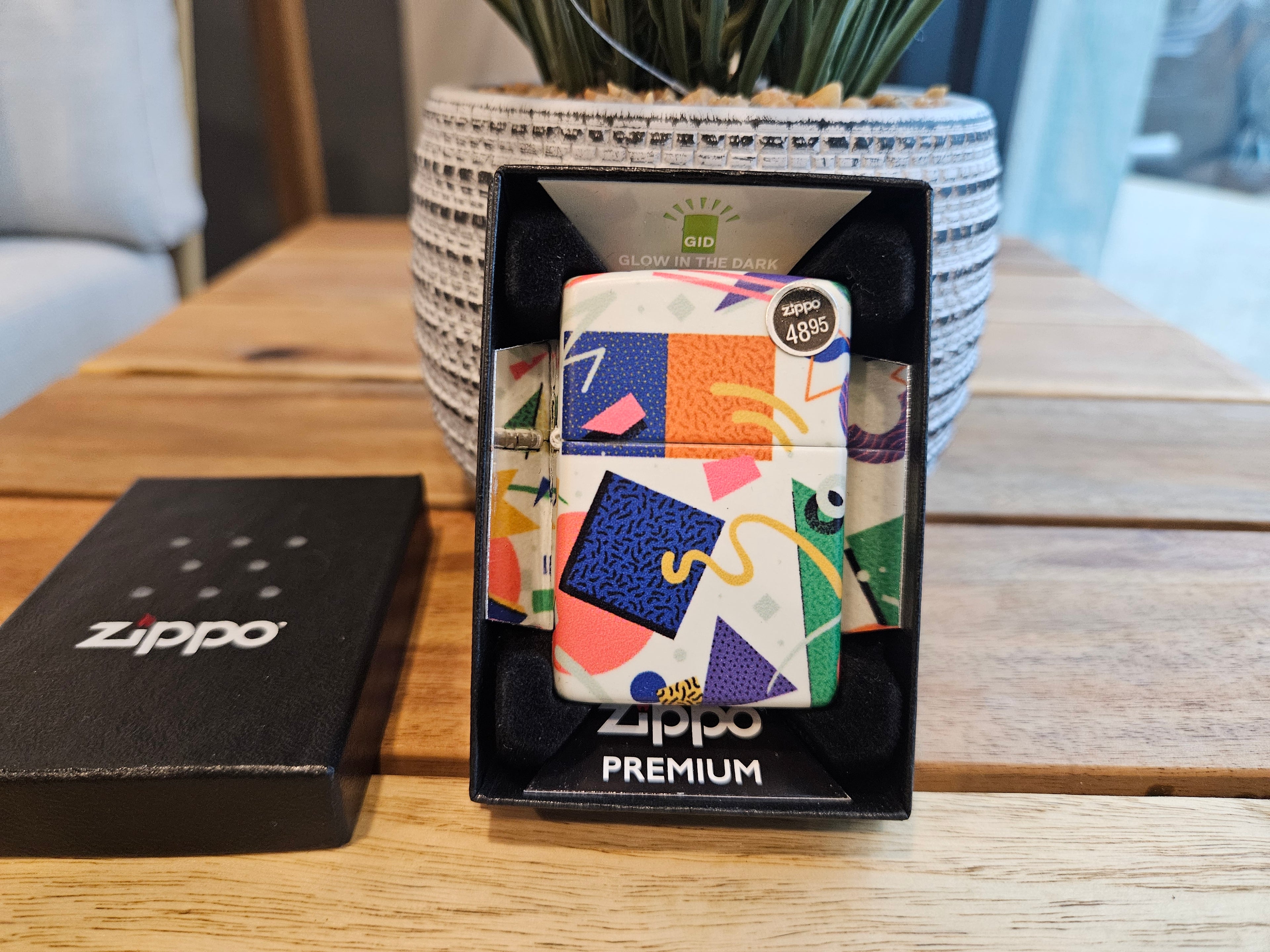 Zippo Lighter: Throwback Pattern Design