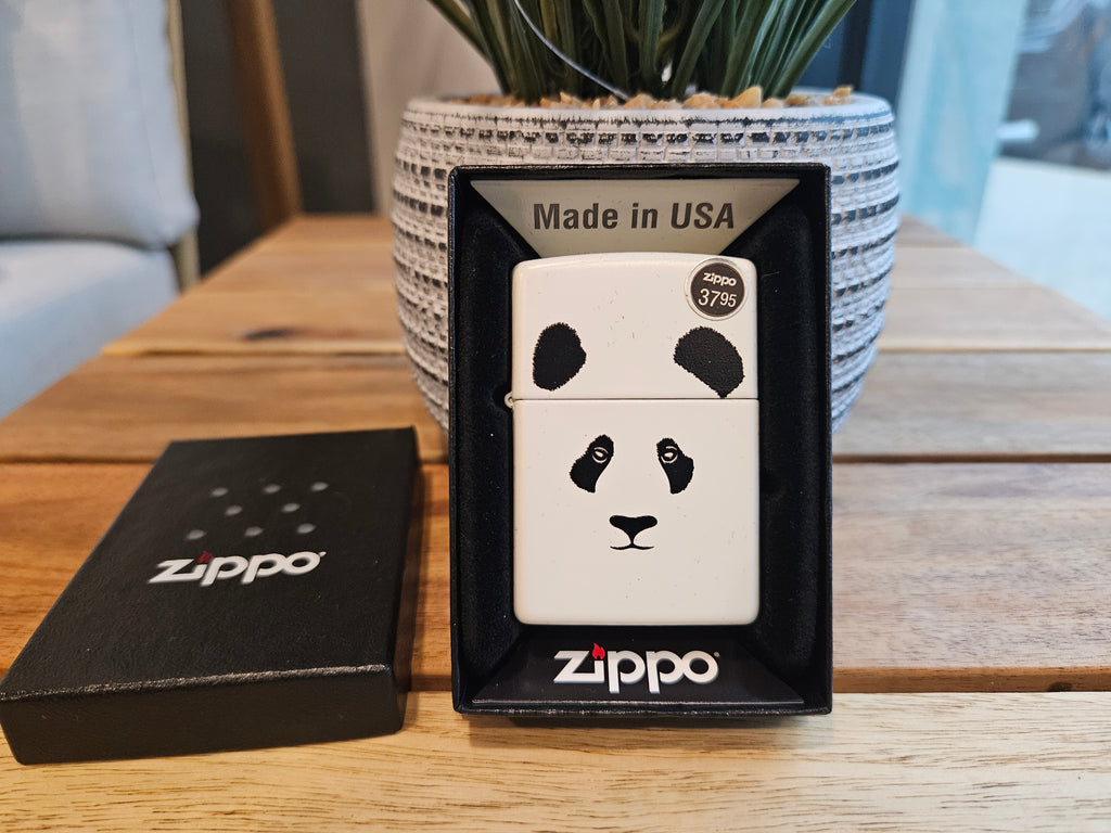 Zippo Lighter: Panda Bear Design